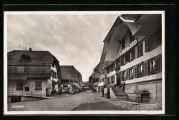 AK Signau, Gasthof Bären In Der Strassenansicht - Signau