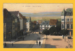 Delcampe - CPA SAVERNE Place Du Marché 1932 - Saverne