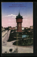 AK Cuxhaven, Nordseebad, Bahnhofstrasse Und Wasserturm - Wassertürme & Windräder (Repeller)