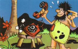 Delcampe - LIBERIA - MAGNETIC CARD - CARTOON - PREHISTORY - Liberia