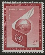 1957-1969 - UN - ONU - NEW-YORK -  Airmail - PA 5 - PA 14 - Neuf MNH (**) - 10 Stamps - Neufs