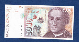 BANKNOTES-SPAIN-5000-CIRCULATED SEE-SCAN - [ 4] 1975-… : Juan Carlos I