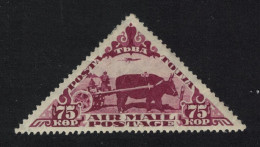 Tuva Junkers F-13 Aircraft Over Ox-cart Def 1934 SG#57 MI#55 Sc#C7 - Touva
