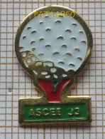PAT14950 ASCEE 33 Association Sportive Et Culturelle Et D'Entraide De L' Equipement DDE GIRONDE BALLE DE GOLF - Golf