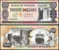 Guyana. 20 Dollars. ND (2018) Unc. Banknote Cat# P.30i - Guyana