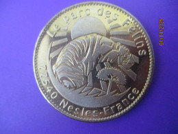 2009 ARTHUS BERTRAND JETON MEDAILLE NESLES PARC FELINS TRESOR DE FRANCE - 2009