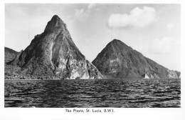 ¤¤  -  ANTILLES  -  SAINTE-LUCIE  -  ST-LUCIA  -   The Pitons     -  ¤¤ - St. Lucia