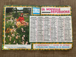 Calendrier 1969 La Nouvelle République Paysage De Loire - Big : 1961-70