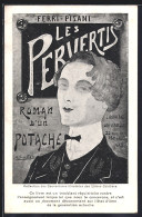 Künstler-AK Roman Les Pervertis Von Ferri-Pisani, Librairie Universelle / Paris - Libraries