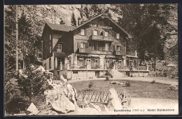 AK Kandersteg, Partie Am Hotel Doldenhorn - Kandersteg