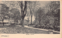 L388 Canada Greetings From Hamilton Gore Park Benches Vintage Postcard - Hamilton
