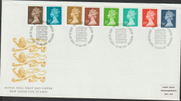 Great Britain FDC 1988 Definitives. Postal Weight 90 Gramm. Please Read Sales Conditions Under Image Of Lot (Mappe26-9) - 1981-1990 Decimal Issues