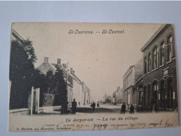 SINT LAUREINS DORPSTRAAT GEANiMEERD  UITGEVER HENDRIX  RAAR TOP - Sint-Laureins