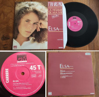 DISQUE VINYLE MAXI 45t RPM (12") THEME FROM THE FILM «La Femme De Ma Vie» ( ELSA LUNGHINI ) 1987 - 45 T - Maxi-Single