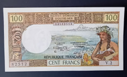 NEW CALEDONIA - NOUNEA - 1971 - 1977 - 100 FRANCS - P#63 - VF - BANKNOTES - PAPER MONEY - - Nouméa (New Caledonia 1873-1985)
