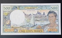 FRENCH PACIFIC TERRITORIES - 1990-2013 - 500 FRANCS - P#1 - UNC - BANKNOTES - PAPER MONEY - - French Pacific Territories (1992-...)