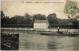Delcampe - CPA Corbeil Castel Joli, Propriete Waldeck-Rousseau FRANCE (1370571) - Corbeil Essonnes