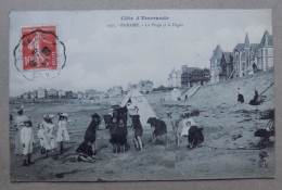 Delcampe - Cpa Paramé : La Plage Et La Digue 1908 - Parame