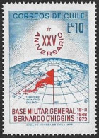 Delcampe - SKV) 1973. Chile. "Bernardo O'Higgins" Naval Military Base. Mnh. - Chile