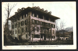 AK Iseltwald, Hotel-Pension Belle Vue Am Brienzersee - Iseltwald