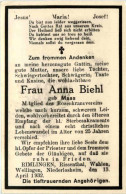 Todesanzeige - Rimlingen - Kreis Merzig-Wadern