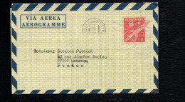 CUBA AEROGRAMME POUR LA FRANCE 1991 - Covers & Documents