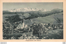 SUISSE - S14697 - Degersheim Mit Säntis - Vue Générale - - Degersheim