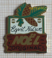 PAT14950 NOEL ORIGINAL  ESPRIT NATURE  POMME DE PIN - Navidad