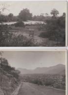 Erythrée Eritrea Battle Scene WW2 June 1942 Lot Of 2 Photo Postcards - Eritrea