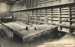 CPA Bibliotheque Interieur Du Couvent De La Grande Chartreuse - Bibliotheken