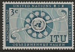 1956 - UN - ONU - NEW-YORK -  Année Complète - Complete Year - 8 Stamps - Neuf MNH (**) - Neufs