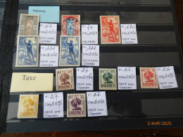Lot De Timbres Dahomey - Altri & Non Classificati