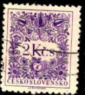 Tchekoslovaquie Taxe Obl Yv: 89 Mi:89PA Dessins (Beau Cachet Rond) - Portomarken