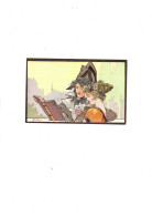 C P A  ANIMEE  ILLUSTRATION  BOTARO LECON DE LECTURE   CIRCULEE NON - Bottaro
