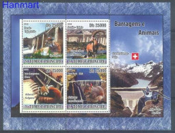 Sao Tome And Principe 2008 Mi 3757-3760 MNH  (ZS6 STPark3757-3760) - Pipistrelli