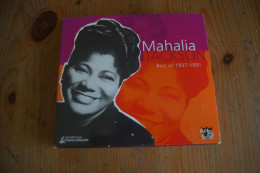 MAHALIA JACKSON BEST OF 1937 1951   RARE COFFRET 2 CD   SORTIE 2002 VALEUR+ - Soul - R&B