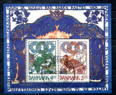DÄNEMARK Block 11, Bl.11 FD Canc. - Scherenschnitt, Paper Cut, Papier Découpé - DENMARK / DANEMARK - Blocs-feuillets