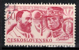 Tchécoslovaquie 1969 Mi 1875 (Yv 1722), Obliteré, Varieté Position 48/2 - Abarten Und Kuriositäten