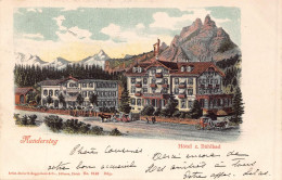Kandersteg Hotel Z. Bühlbad Litho 1911 - Kandersteg