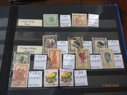 Lot De Timbres Congo Belge - Autres & Non Classés