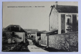 CPA [77] Seine Et Marne > Savigny Le Temple - Rue Jean Galli - Savigny Le Temple
