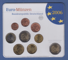 Bundesrepublik EURO-Kursmünzensatz 2006 G Normalausführung Stempelglanz - Mint Sets & Proof Sets