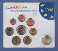 Bundesrepublik EURO-Kursmünzensatz 2006 J Normalausführung Stempelglanz - Mint Sets & Proof Sets