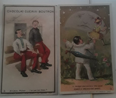Cartes Chocolat GUERIN BOUTRON Pichon  Et Coeur Brisé - Chocolate