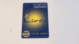 TOGO-(TG-LIB-REF-0012D)-Libertis-Blue 22500+1000 FCFA (Vertical-(43)-(20300971524649)-(12/02)-used Card - Togo