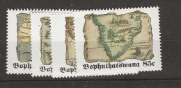 1992 Bophuthatswana Mi 273-76 Postfris** - Bophuthatswana