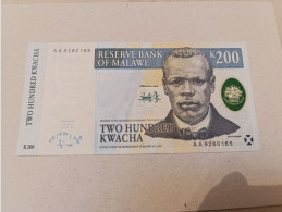 Billete Malawi, 200 Kwacha, Serie AA, Año 1997, UNC - Malawi