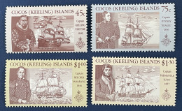 COCOS ISLANDS - MNH** - 1990 -   # 218/221 - Cocos (Keeling) Islands