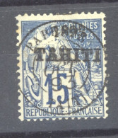 Tahiti  : Yv  24  (o) - Gebruikt