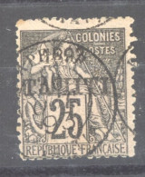 Tahiti  : Yv  27  (o) - Gebruikt